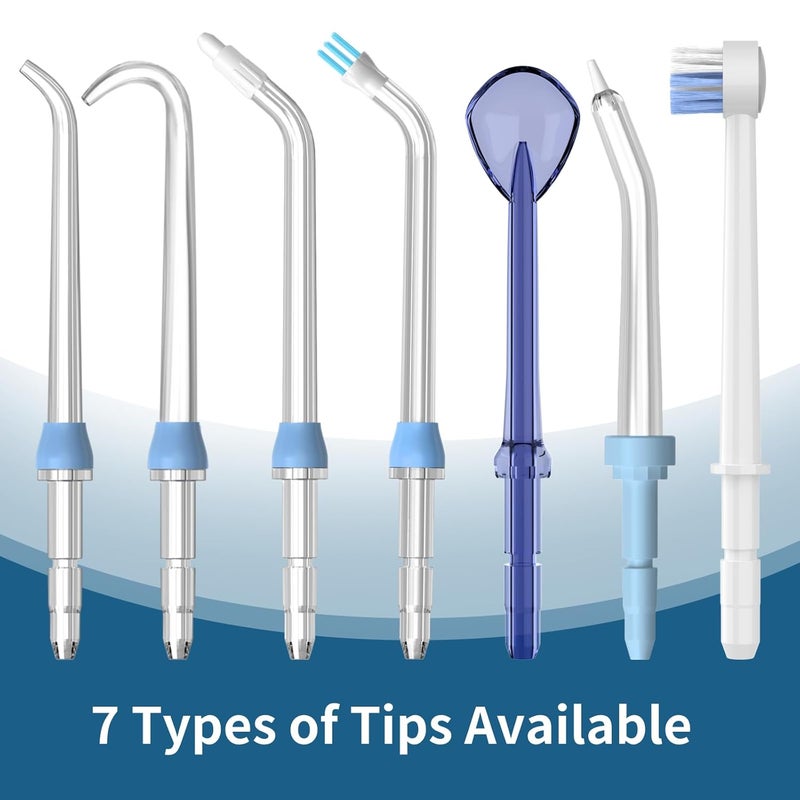 FreFeel Replacement Heads for Waterpik, Replacement Picks for Water Pik Water Flosser (6 Toothbrush Tips) - Image 5